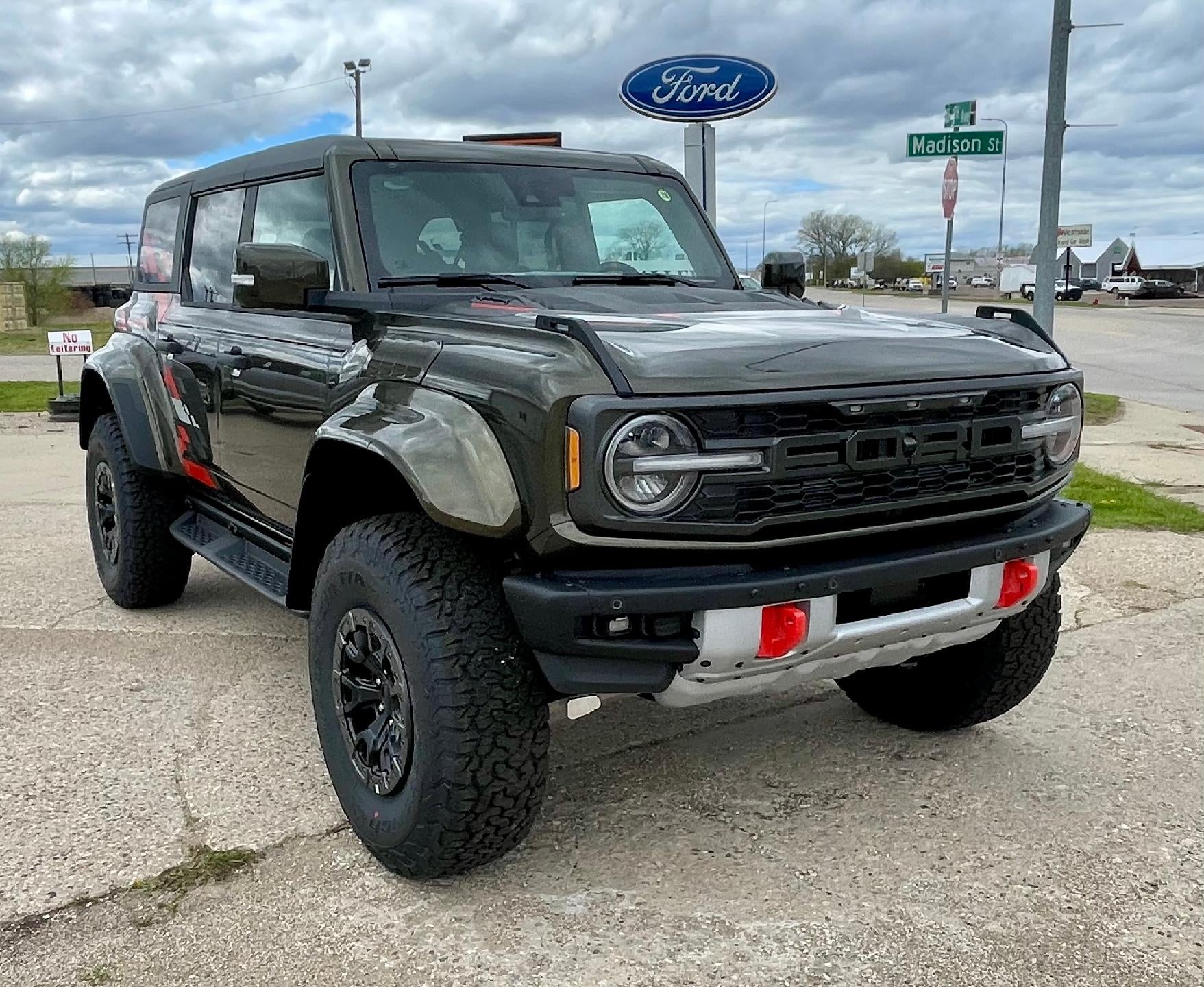 2024 Ford Bronco Raptor 4 Door Advanced 4x4