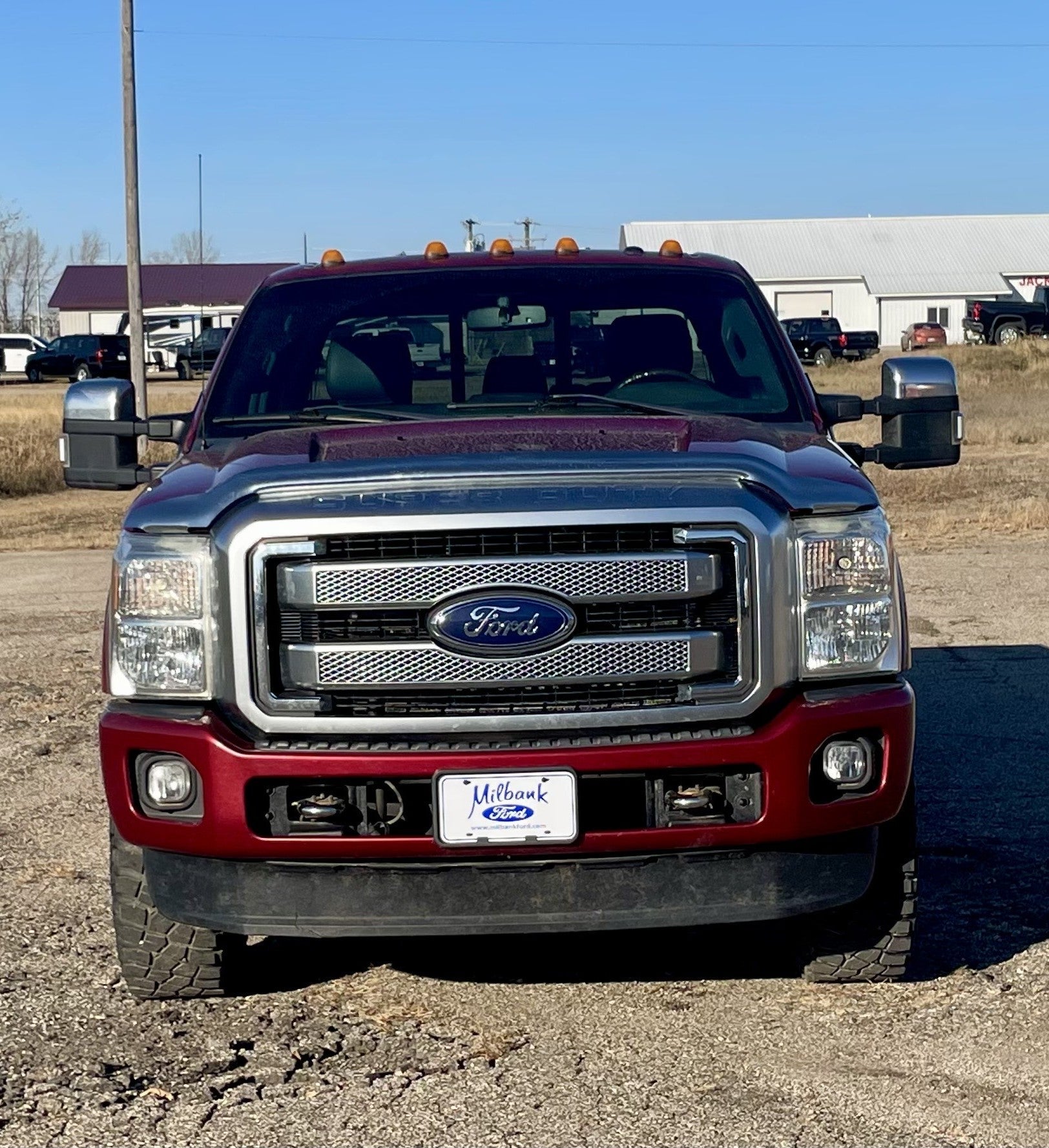 2014 Ford Super Duty F-350 SRW 4WD Crew Cab 6-3/4 Ft Box Platinum