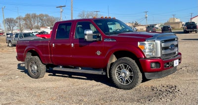 2014 Ford Super Duty F-350 SRW 4WD Crew Cab 6-3/4 Ft Box Platinum