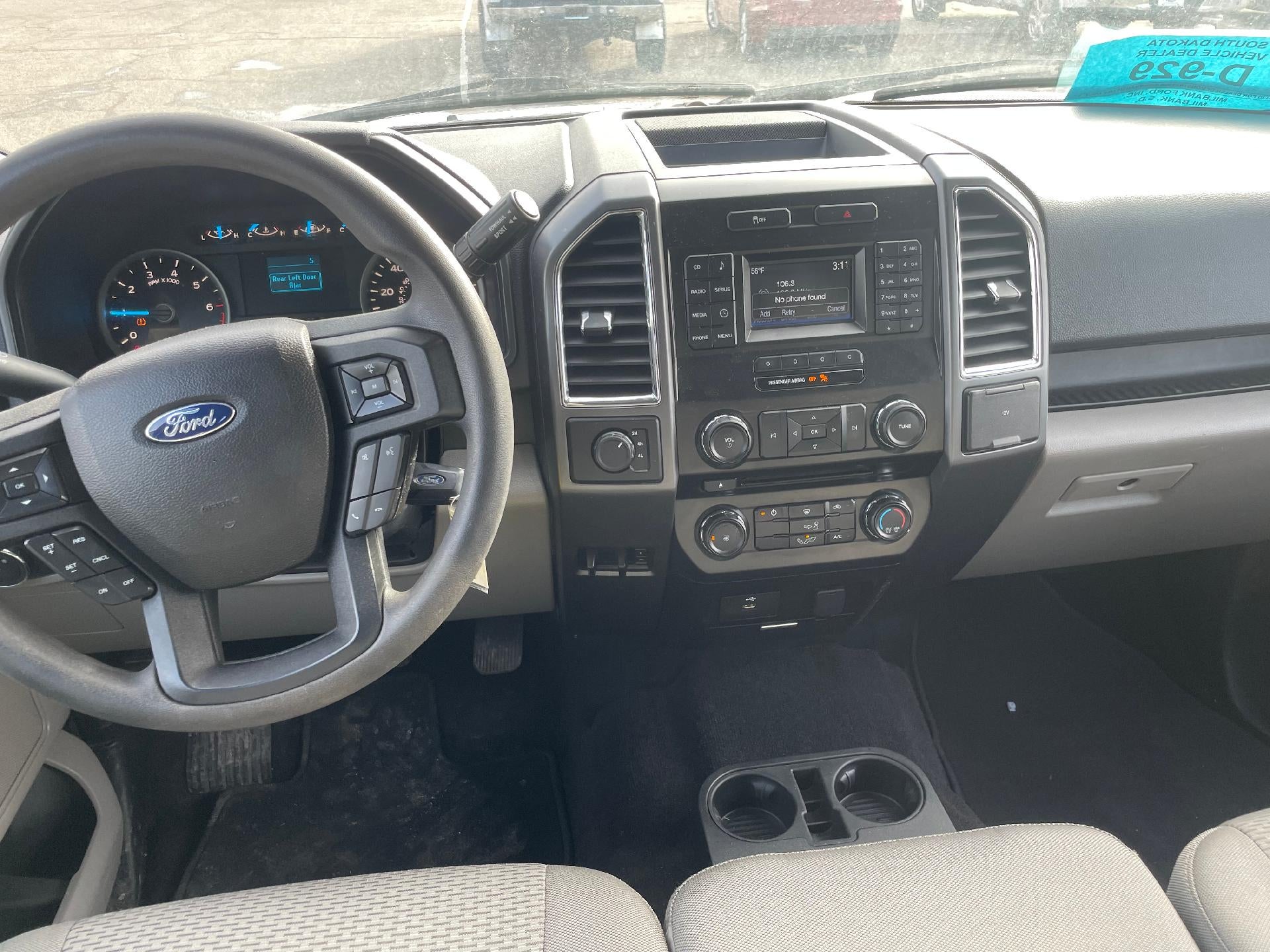 2016 Ford F-150 4WD SuperCrew 5-1/2 Ft Box XLT