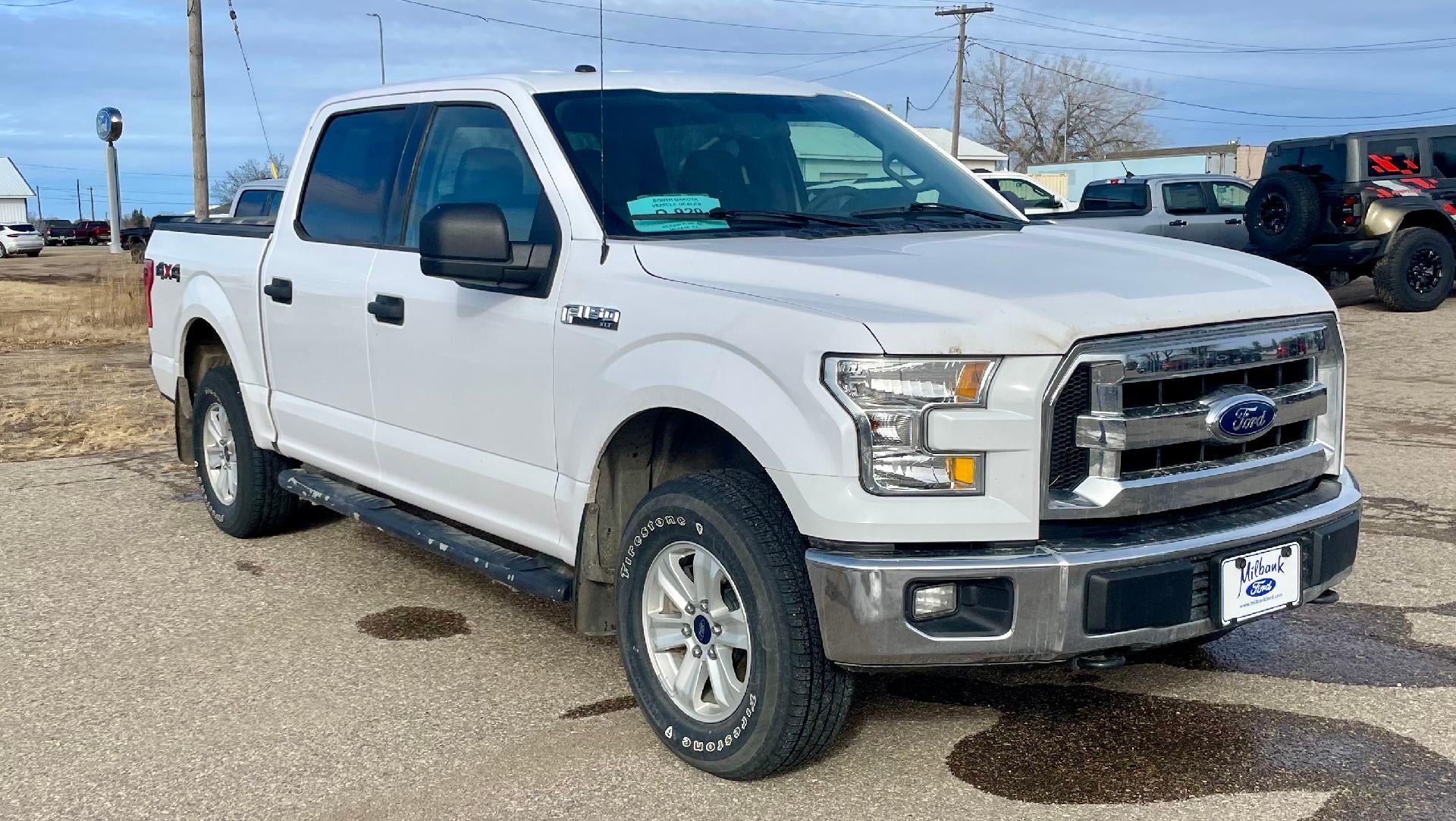 2016 Ford F-150 4WD SuperCrew 5-1/2 Ft Box XLT