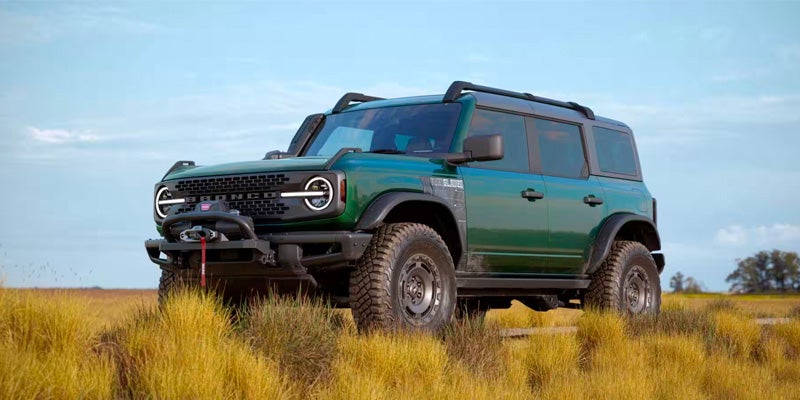 Milbank Ford, Inc. in Milbank SD Ford Bronco parked in a field
